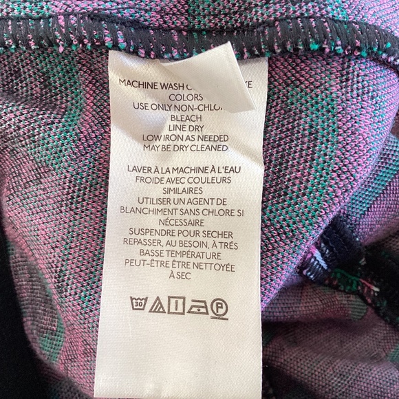 Maeve by Anthropologie The Margot Kick Flare Cropped Pants Stretch Geometric - Picture 10 of 14